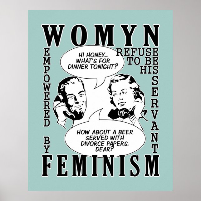 Poster de Humor Retrofeminista (Frente)