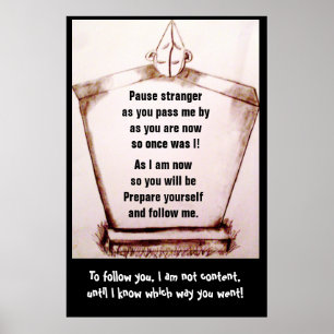 POSTER DE HUMOR TOMBSTONE