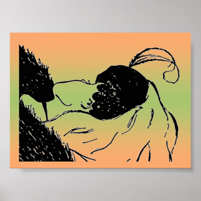 Poster de ilusão entre as mulheres jovens ou velha (Frente)