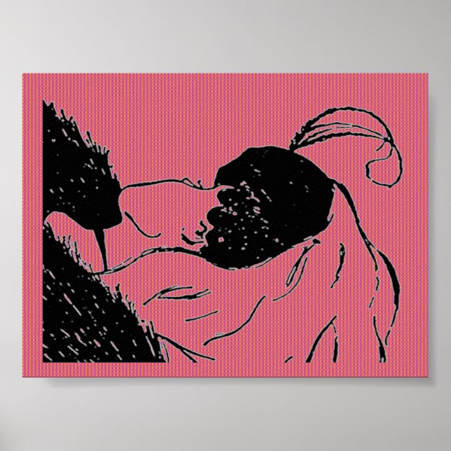 Poster de ilusão entre as mulheres jovens ou velha (Frente)