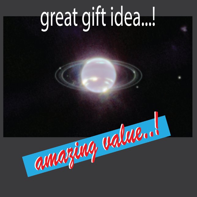 Poster de Imagem de Espaço NEPTUNE (Criador carregado)