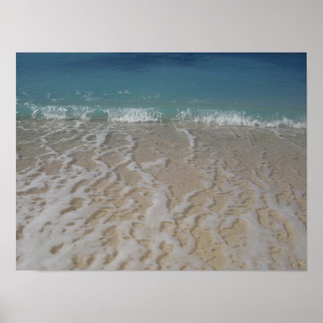 Poster de Imagem de Praia Grand Cayman (Frente)