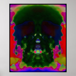 Poster de Imagens Ocultas Psicodélicas Trippy