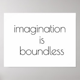 Poster de imaginação