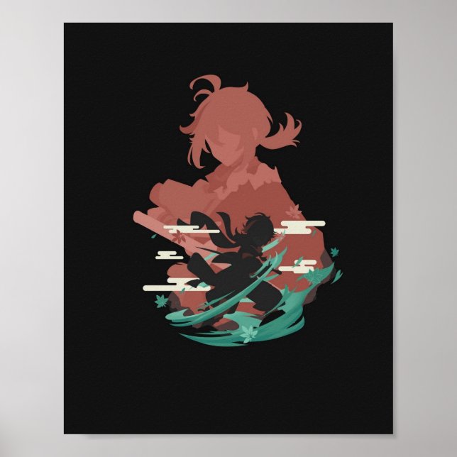 Poster de Impacto Genshin (Frente)