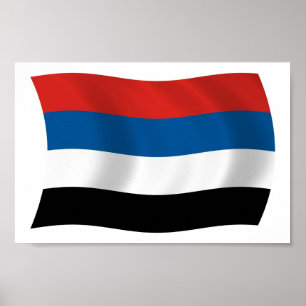 Pôster de Impressão da Bandeira dos Povos Indígena