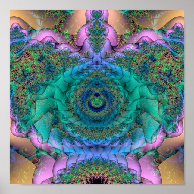 Poster de Impressão de Arranque (12" x 12") (Frente)