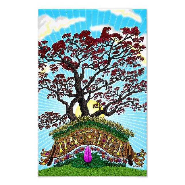 Poster de Impressão de Fotografia Ostara (Frente)