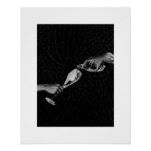 Poster de Impressão de Leopardo Chic