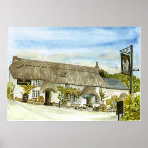 Pôster De "impressão Punchbowl & de concha"