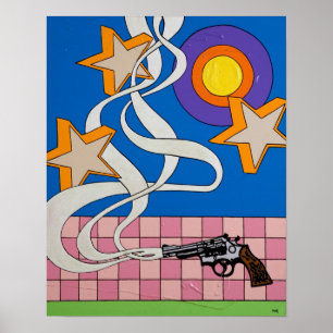 Poster De "impressão Shootin Starz"