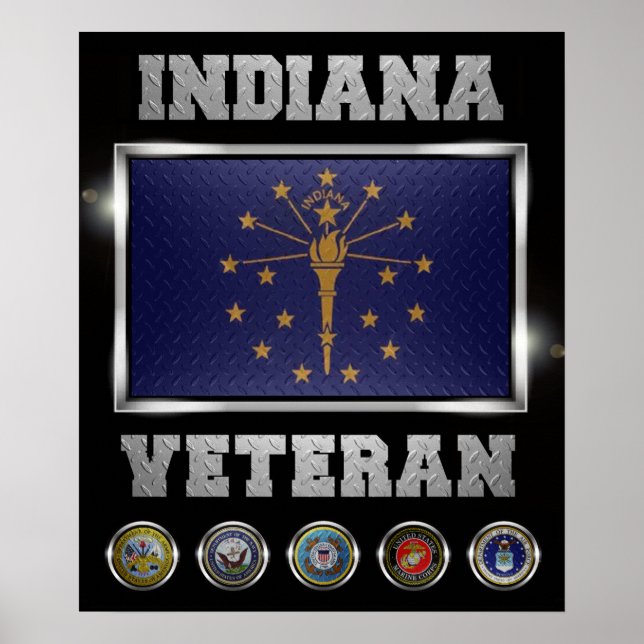 Poster de Indiana Veteran (Frente)