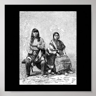 Poster de índios americanos