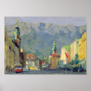 Poster de Innsbruck Áustria das belas artes