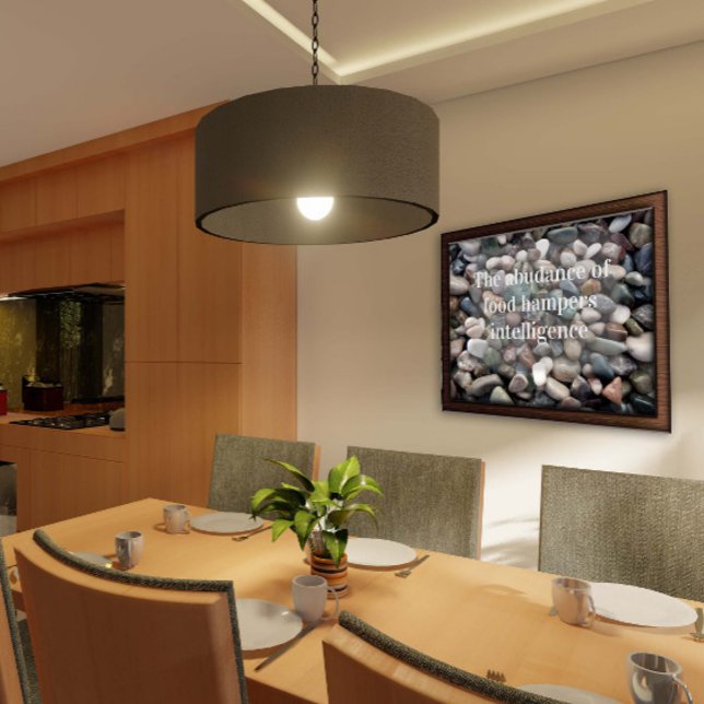 Poster de inspiração da sabedoria de inteligência (Criador carregado)