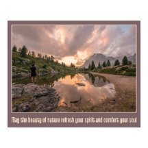 Poster de inspiração de Mountain Pond