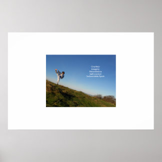 Poster de inspiração para crianças