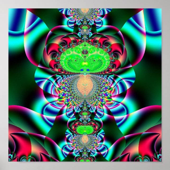 Poster de invasão de alienígena (Frente)