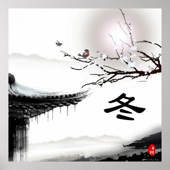 Poster de inverno (Frente)