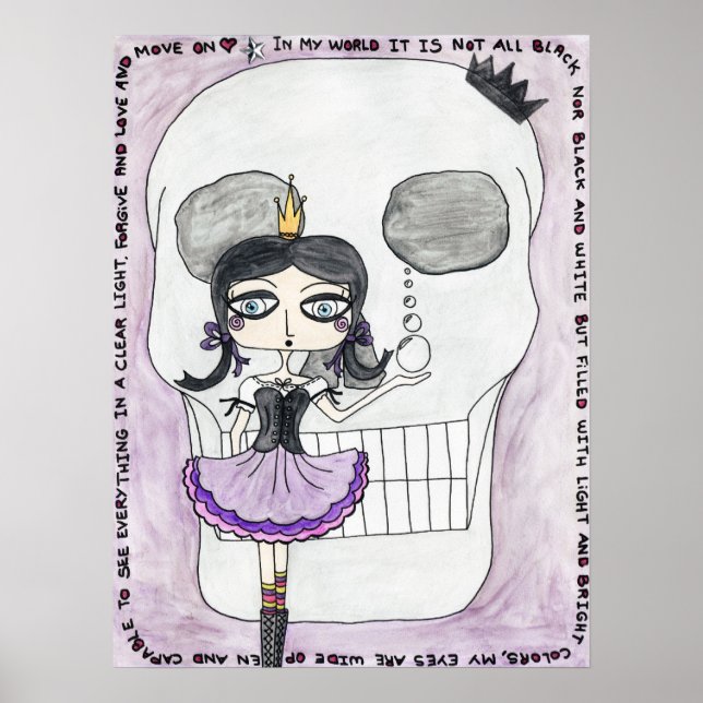 Poster de IWD GothGirlSceleton (Frente)