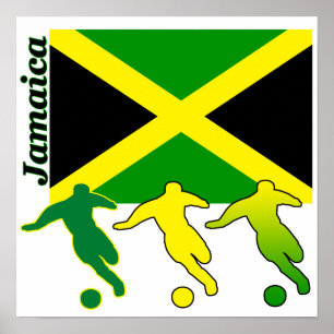 Poster de Jamaica do futebol