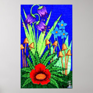 Poster de Jardim Flor