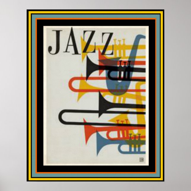 Poster de Jazz 16 x 20 (Frente)