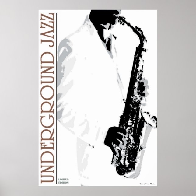 Poster de Jazz Subterrâneo (Frente)