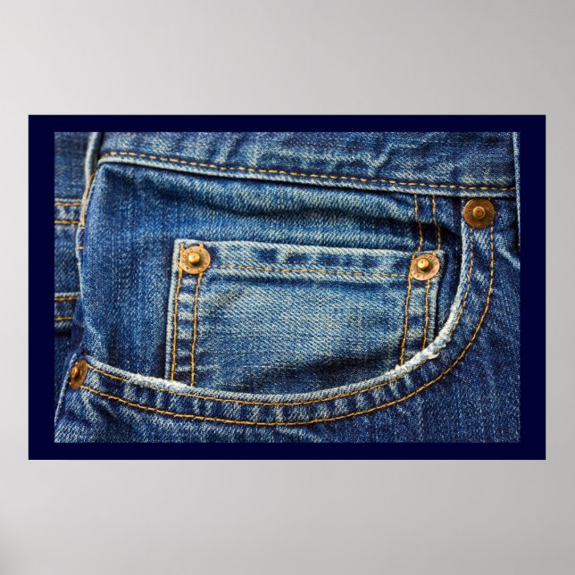Poster de Jeans azuis (Frente)