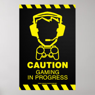 Poster de Jogo de Vídeo - Jogos em Curso