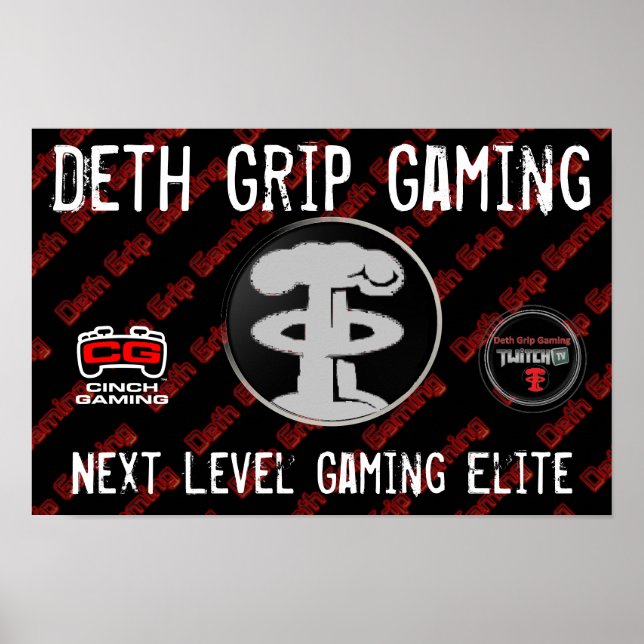 Poster de jogos Deth Grip (Frente)