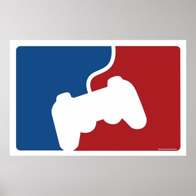 Poster de jogos Pro Gamer - Geek do controlador (Frente)