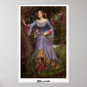 Poster de John William Waterhouse Zedign Art nº 1