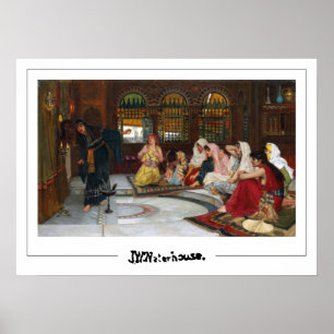Poster de John William Waterhouse Zedign Art nº 4