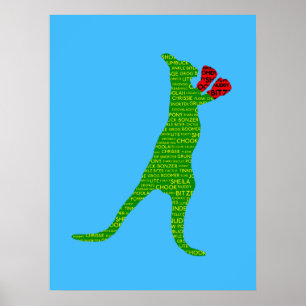 Poster de Kangaroo Boxing - Gíria Australiana