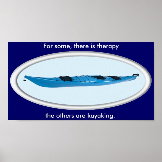 poster de kayak (Frente)
