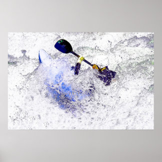 Poster de Kayaking Whitewater