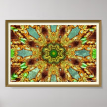 Poster de Keleidoscópio Trippy