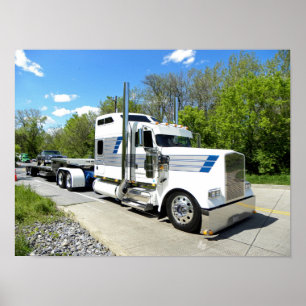 Poster de Kenworth W900L do padre