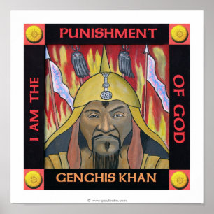 Poster de KHAN de Genghis
