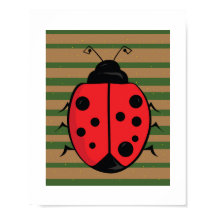 Poster de Ladybug para a sala para crianças