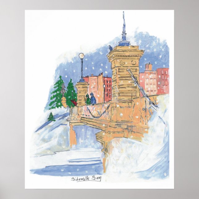 Poster de Lagoa de Neve (Frente)