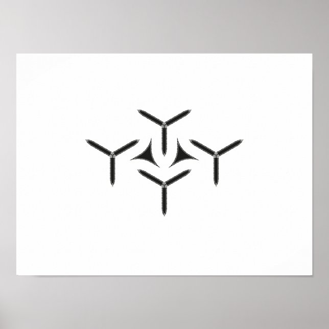 Poster de lâmina gótica (Frente)