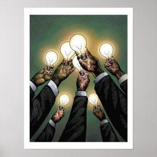 Poster de lâmpada