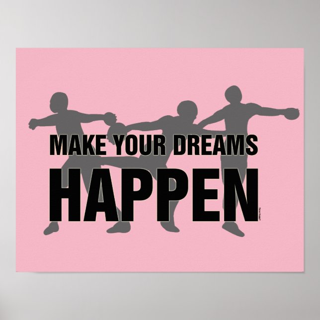 Poster de Lançamento de Disco de Rastreio e Campo (Frente)