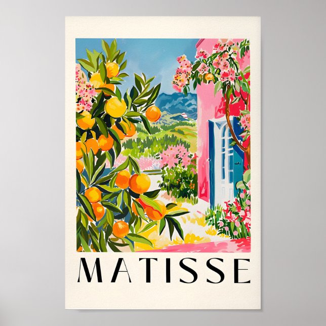 Poster de Laranjas Espanholas, Moderno Meio século (Frente)