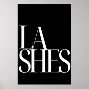 Poster de Lash Digital Imprimível - Extensão Eyela