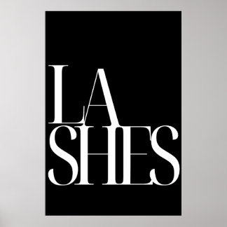 Poster de Lash Digital Imprimível - Extensão Eyela