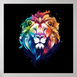 Poster de leão