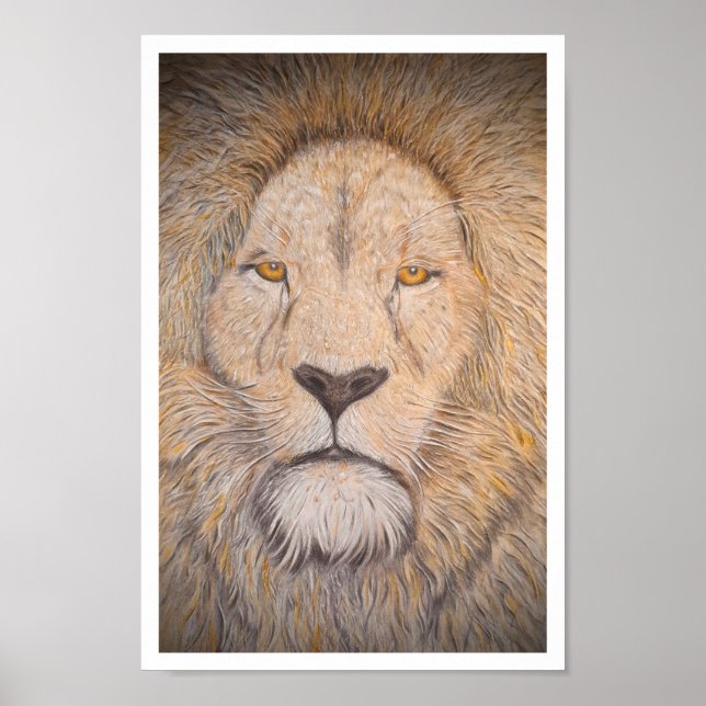 Poster de Leão Poderoso (Frente)